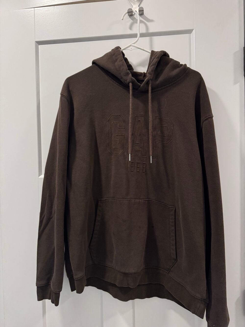 GAP Chocolate Brown Hoodie Large